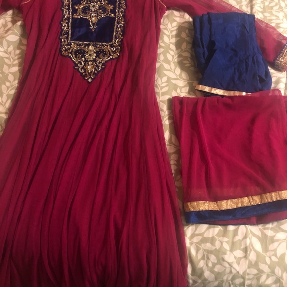 Indian/ Pakistani Anarkhali dress - Picture 2 of 3